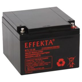Effekta BTL 12V 28Ah akkumulátor